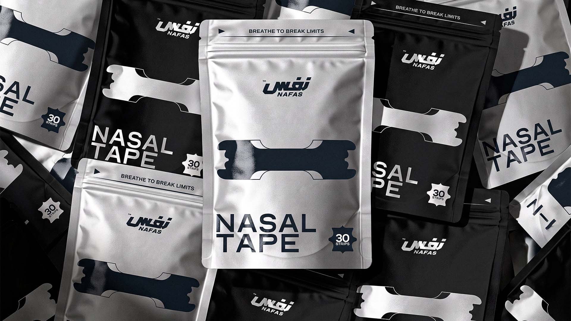 Nafas nasal tape packaging